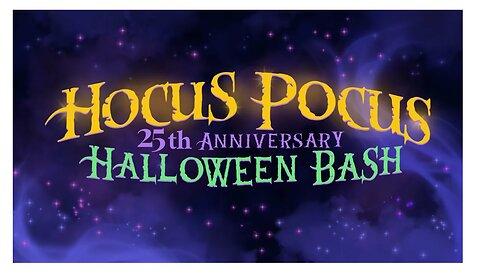 "Hocus Pocus 25th Anniversary Halloween Bash" | #WonderfulWorldofDisney