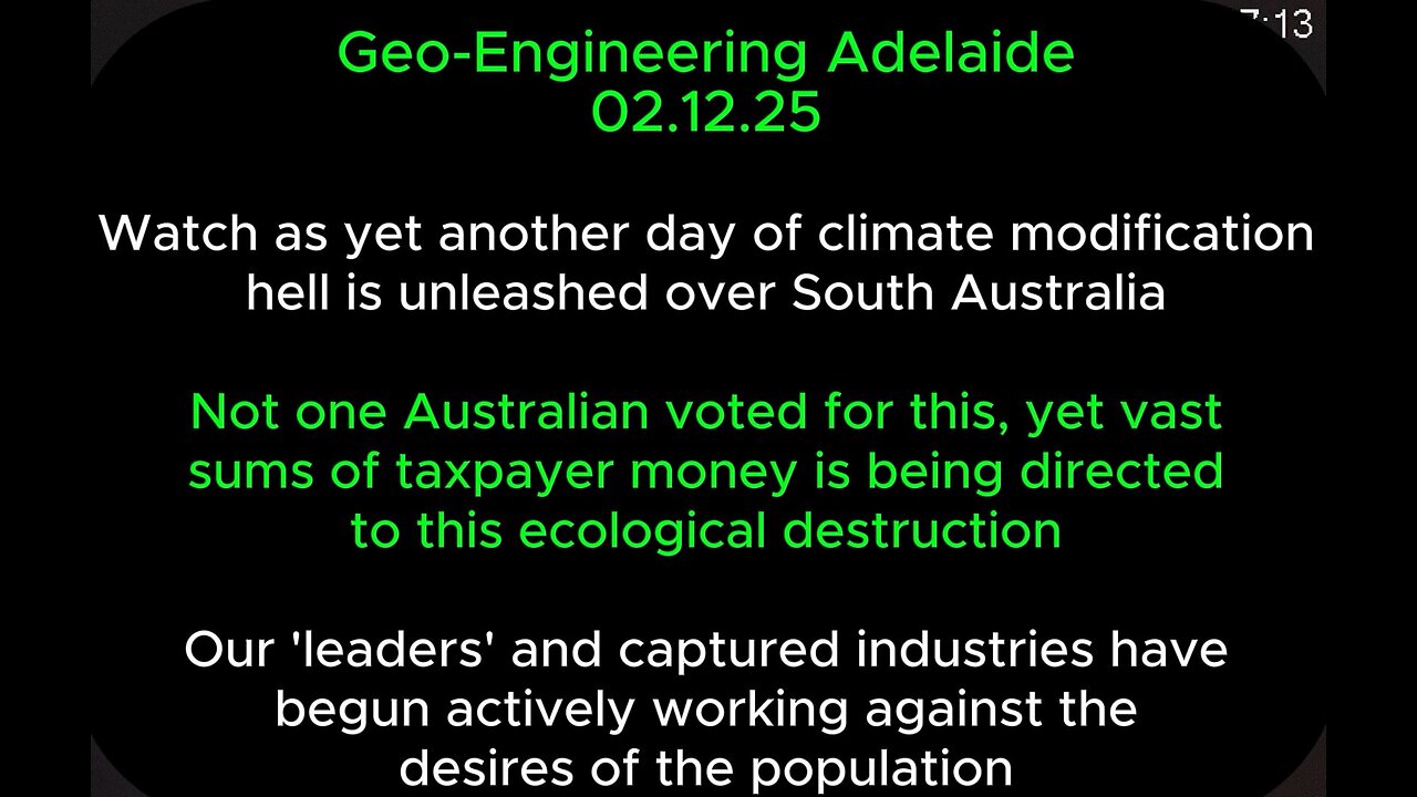 Geo-Engineering Adelaide : 360 time-lapse : full day 02.12.25