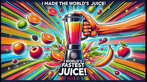 I Made The World’s Fastest Juice!