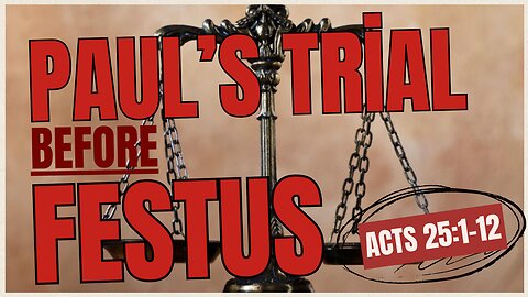 ECF Livestream 09-28-2025 | Acts 25:1-12_ Kevin Salinas | Worship with Dan Smith