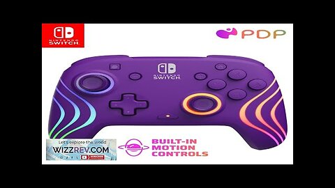 PDP Afterglow Wave Wireless Pro Controller with Full Motion for Nintendo Switch Review