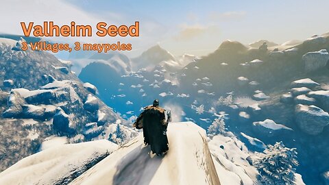 Valheim Seed - 3 Villages, 3 Maypoles - C65JLAFRSM