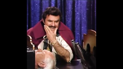 Burt Reynolds saws Johnny Carson in half #johnnycarson #tonightshow