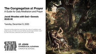 Jacob Wrestles with God—Genesis 32:22-32