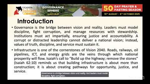 Day 43 – National Vision || World Trumpet Mission