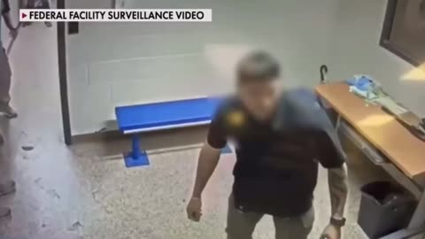 HEROIC ICE agents seen on surveillance cameras at the Dallas ICE facility rushing to SAVE detainees