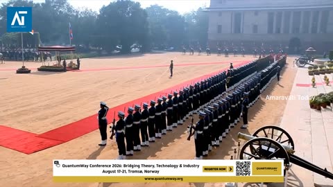 Putin Receives Grand Ceremonial Welcome at Rashtrapati Bhavan | India-Russia | AT World News