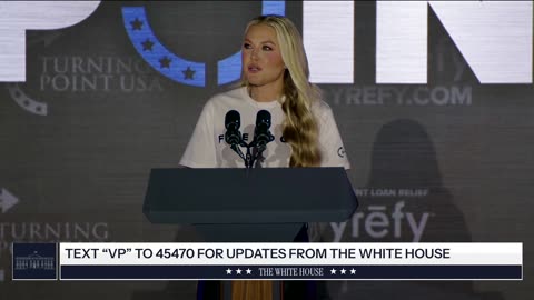 Vice President JD Vance Delivers Remarks at a Turning Point USA Tour Event