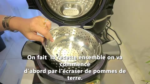 Souris d'agneau sur un écrase de pomme de terre a la truffe purée de patate douce