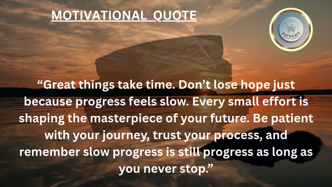 Quote For The Day: Patience is not waiting it’s trusting your path 🌿