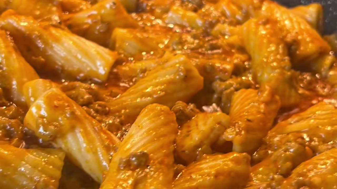 Creamy Minced Meat Pasta