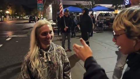 WATCH: ANTIFA Militant Sabrina ‘Beans’ Flores appears to be TERRIFIED that @RightSideR3bel