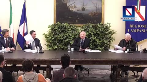 De Luca - Conferenza stampa "Je sto vicino a te Forever" (05.02.25)