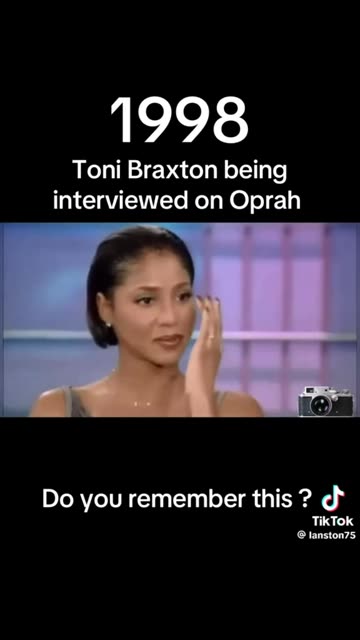 1998 Toni Braxton being interviewed on Oprah