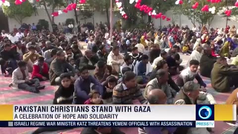 Pakistani Christians mark Christmas in solidarity with Palestine
