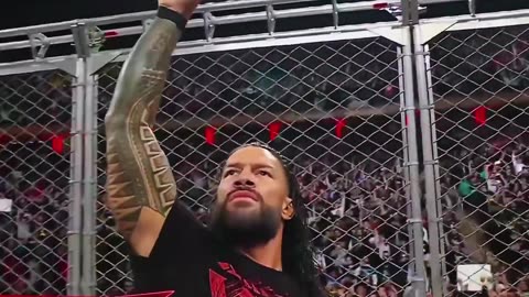 CM Punk vs Seth Rollins Steel Cage Highlights