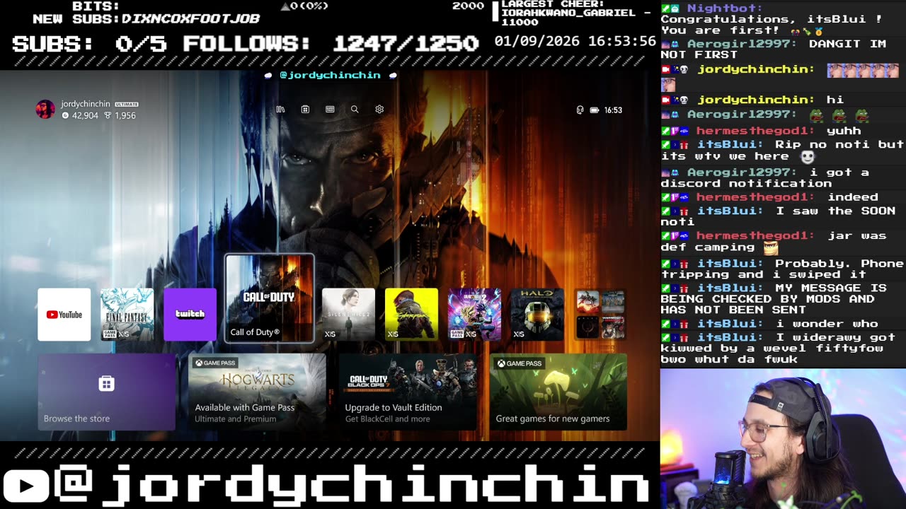 🌧 FORESHADOWED FRIDAY🌧 | 🔴LIVE ➤ twitch.tv/jordychinchin