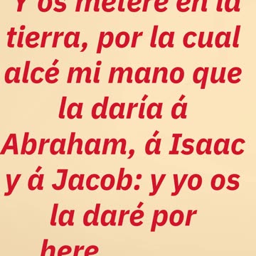 "Dios Reafirma Su Promesa, Pero el Pueblo Duda" Éxodo 6:8,9#shorts #youtube #ytshorts #jesus #yt