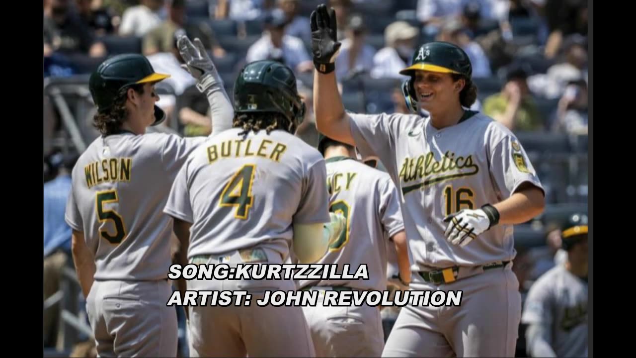 SPORTS MUSIC NEWS: 2025 NICK KURTZ ROOKIE OF THE YEAR OF LAS VEGAS A's