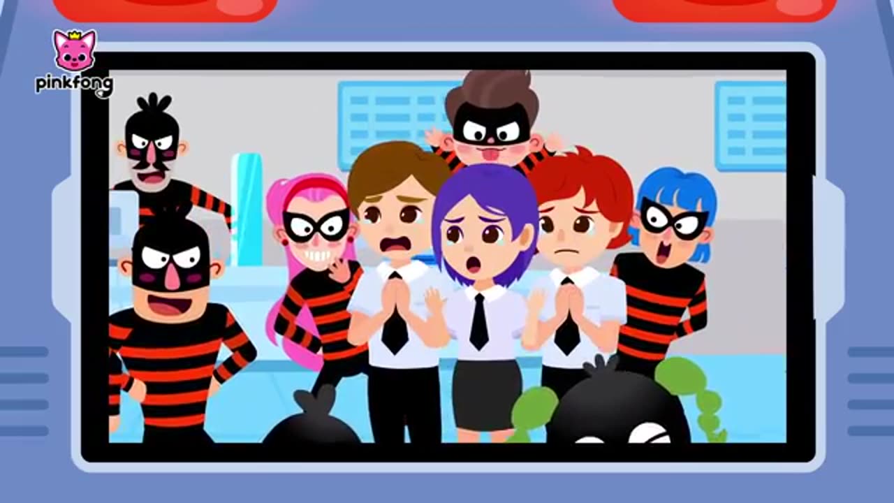 Catch the Thieves with pinkfrog