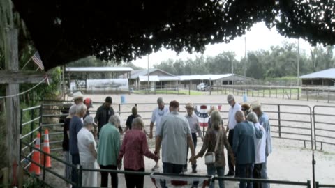 Skipper Calder & Cowboy-up Ministry bring horse training with a message at 11am.