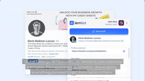 Lemlist: The #1 Cold Outreach Tool for Higher Reply Rates & More Sales!
