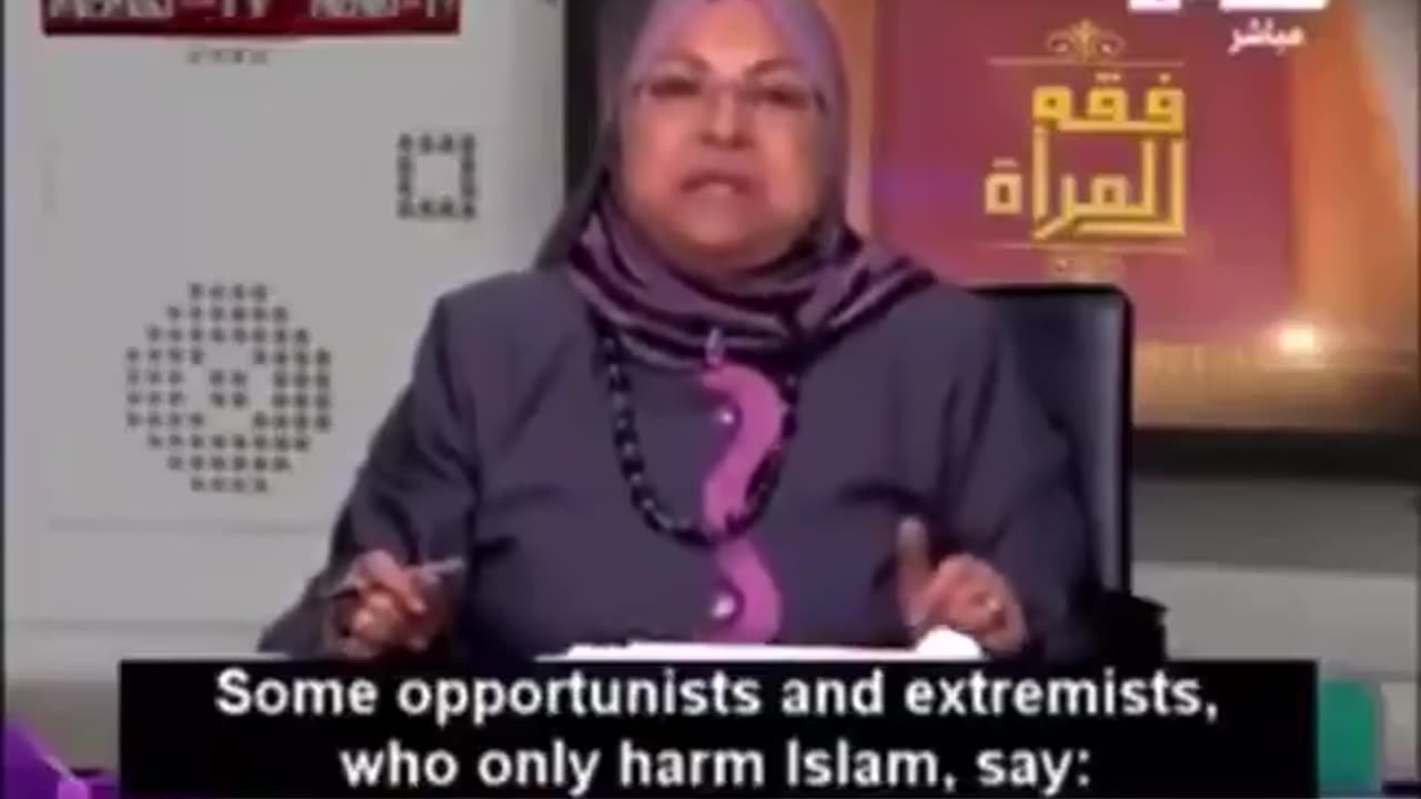 A chilling lesson in Islamic "theology," broadcast live on TV... The subject: Under what circumsta