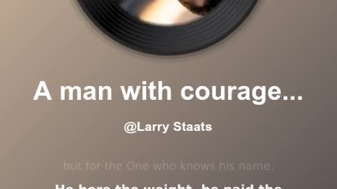 A Man with Courage