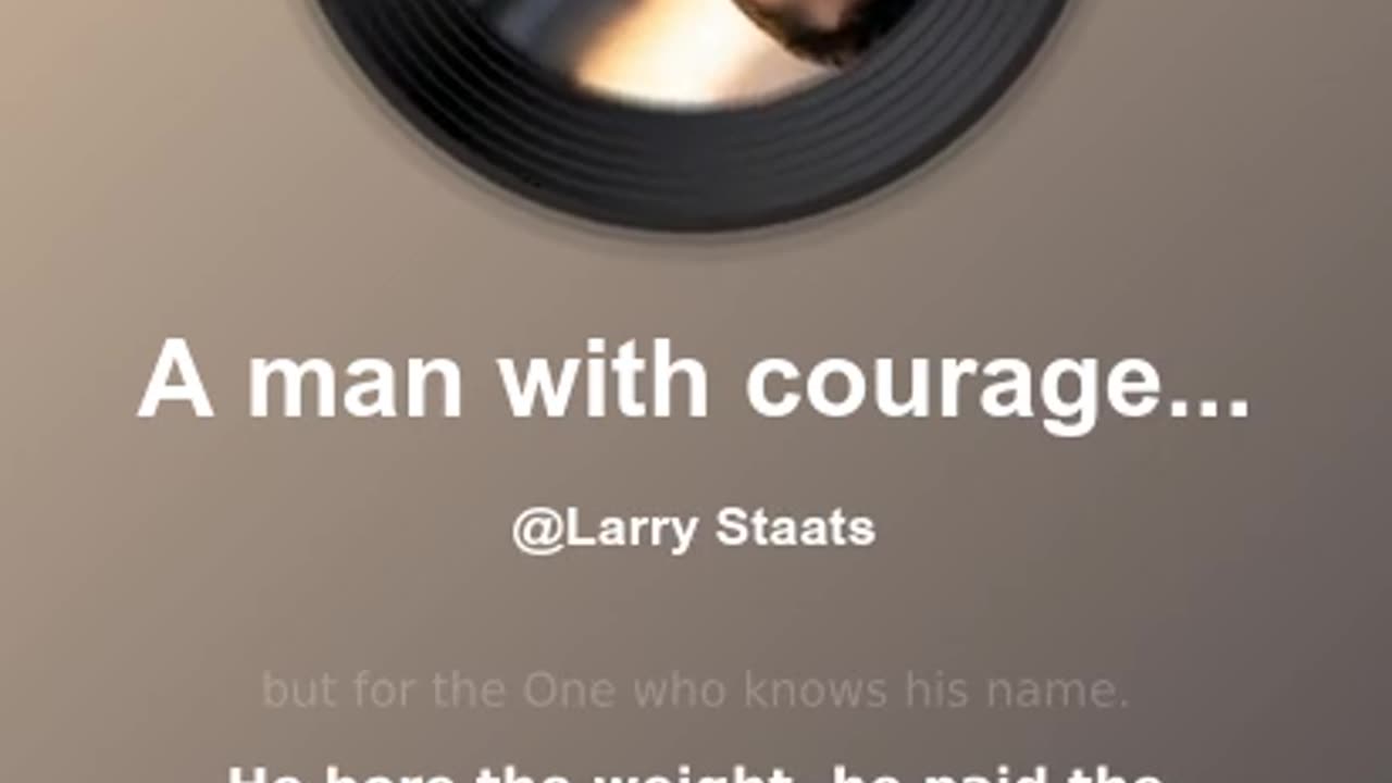 A Man with Courage