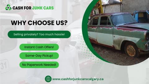 Scrap Car Calgary | Cash For Junk Cars Calgary