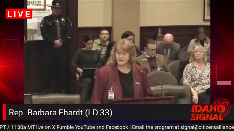Rep. Barbara Ehardt's resolution to recognize Boise St. Women's Volleyball team