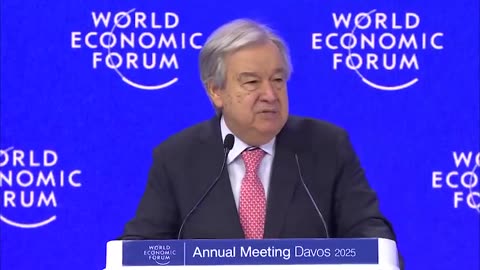 Fear-Mongering at Davos: UN Chief Predicts Climate Apocalypse to Push Global Agenda