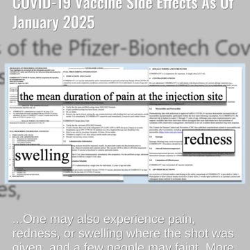Fact Check: Social Media Posts Do NOT Accurately Represent Pfizer COVID-19 Vaccine Side Effects