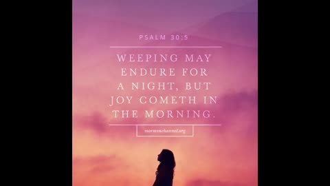 Joy Cometh In The Morning