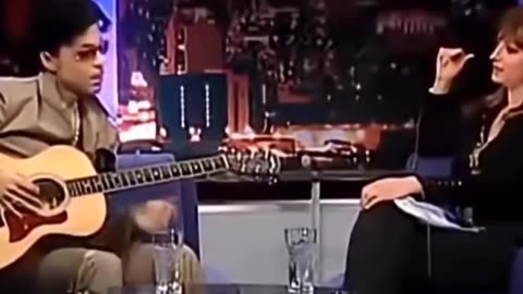Flashback to Prince Making a Young Maria Bartiromo Act Like a School Girl With a Crush