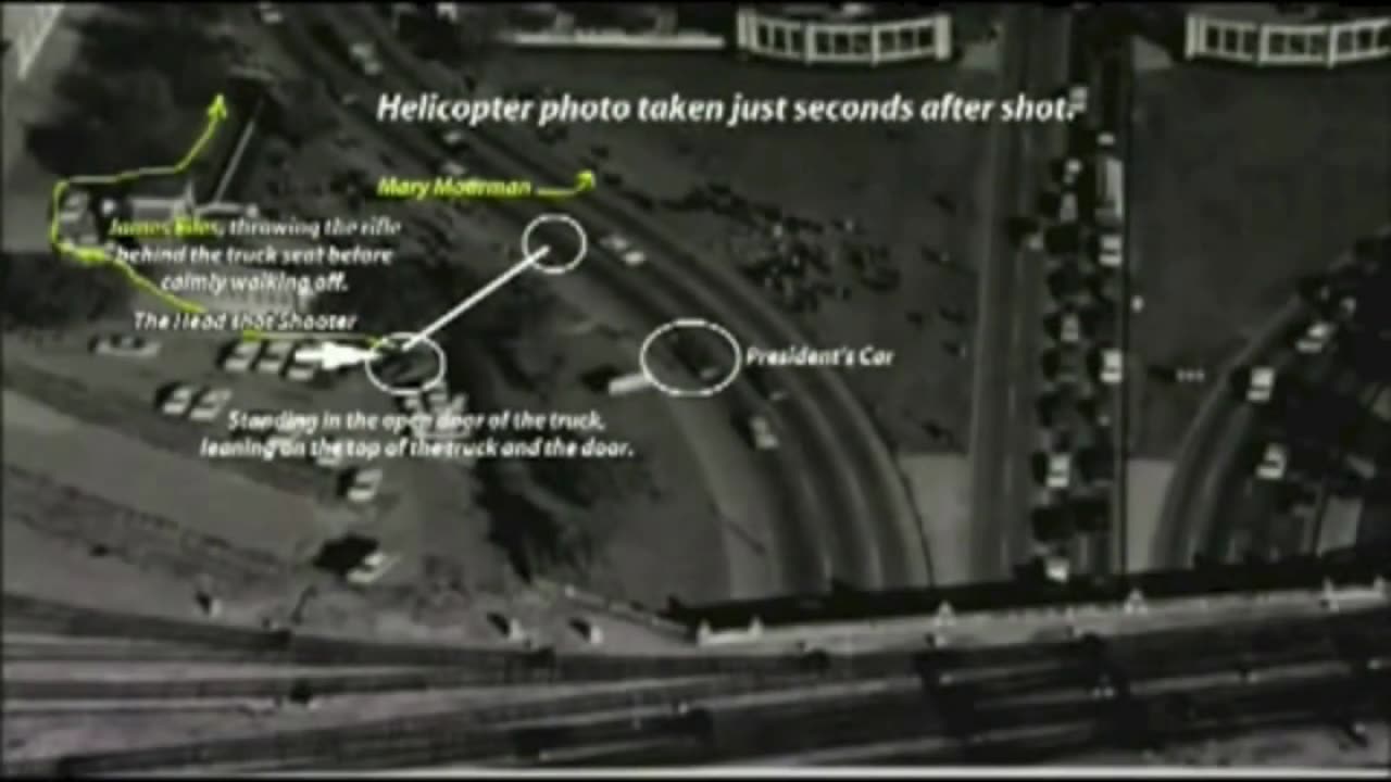 Grassy Knoll Shooter Revealed- Triangular Cross Fire