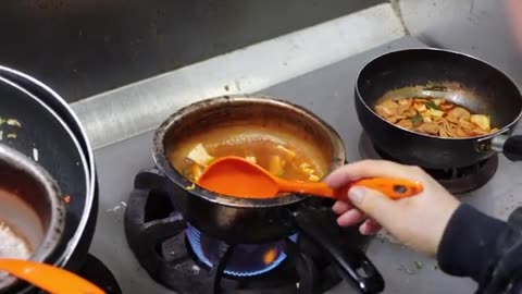 They Put Spicy Pork in Ramen?! Grandma’s Unbelievable Recipe | Korean Street Food