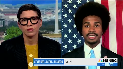 Tennesse State Rep. Justin Pearson smears Stephen Miller as a "known white