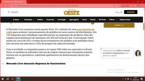 Mercado Livre amplia automação com nova geração de robôs