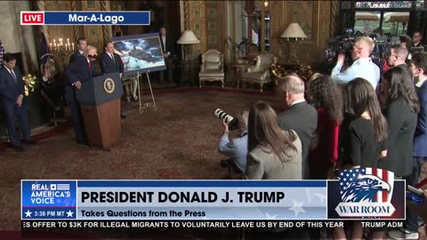 TRUMP ON THE SEIZED OIL