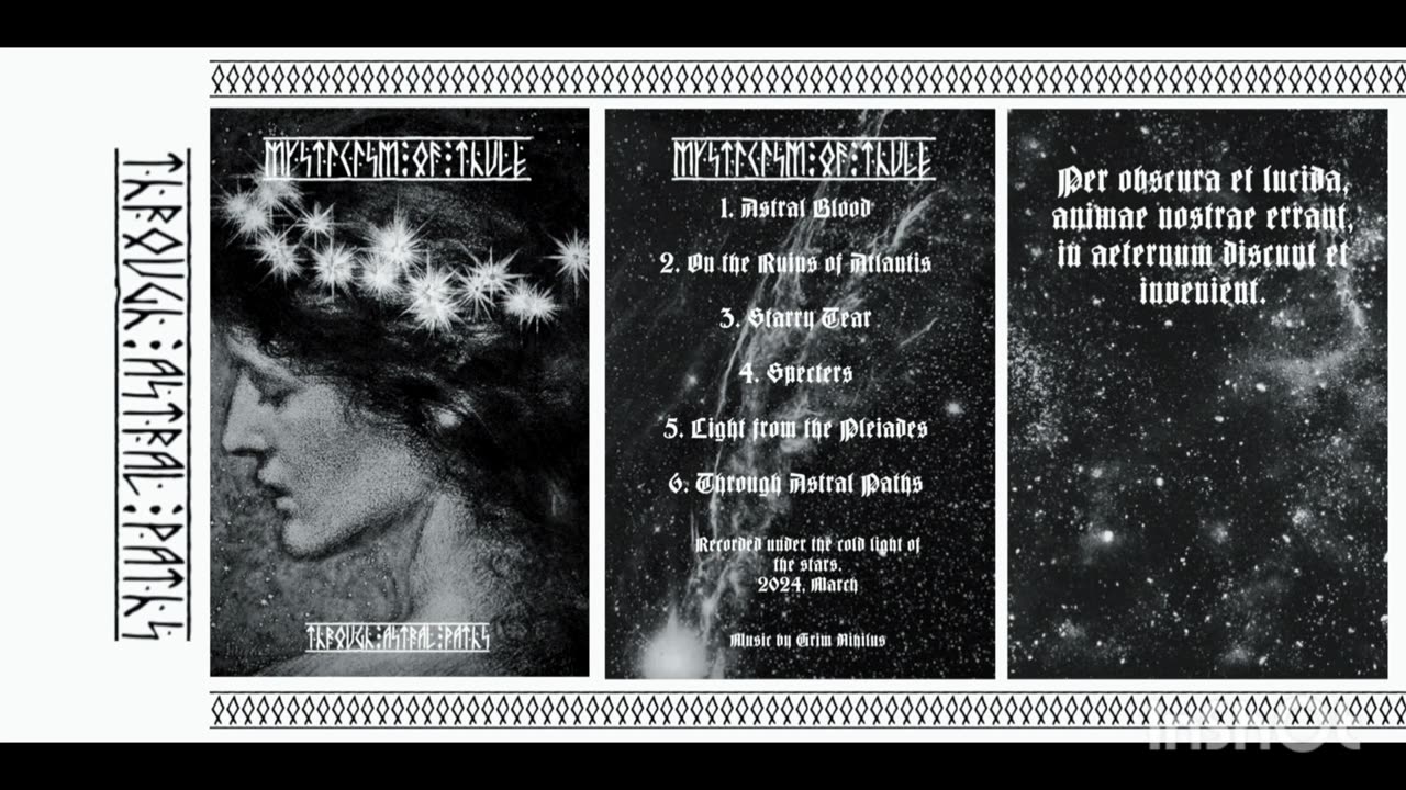 Mysticism of Thule – Through Astral Paths | Dark Ambient / Dungeon Synth