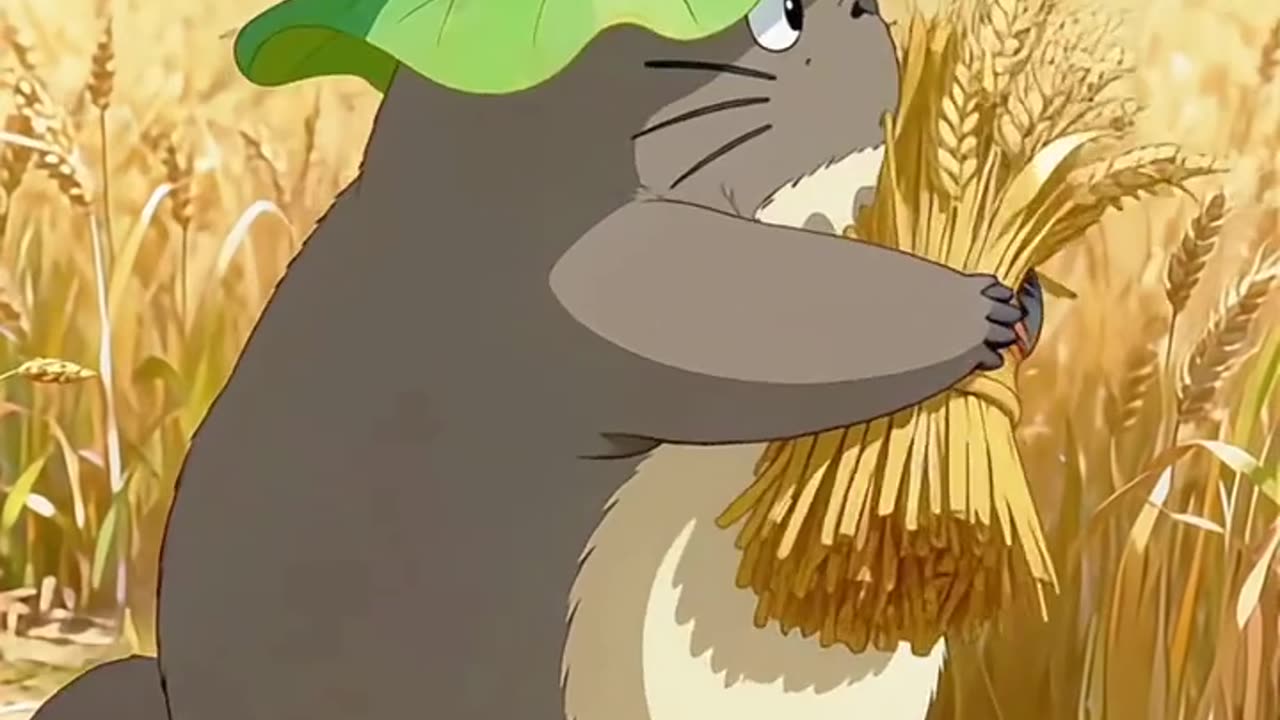 🌿 Serenity Fields | Relaxing Cartoon Story | AI Animation