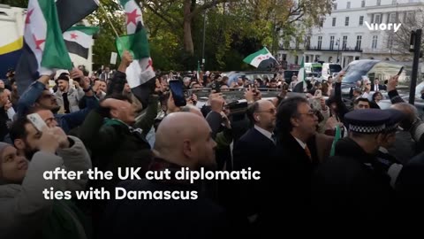 Time to celebrate! - Syrian Embassy in London reopens after 13 years of closure