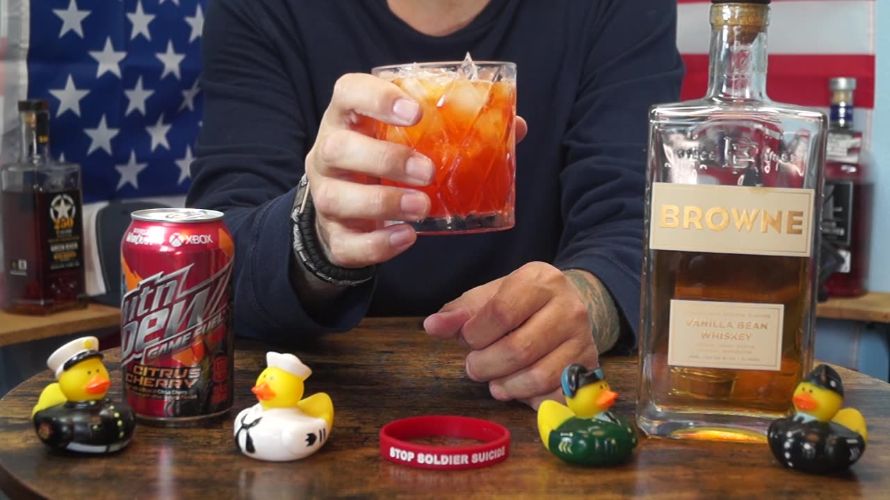 Malcolm Peterson - Browne Vanilla Bean Whiskey & Mtn Dew Citrus Cherry Soda