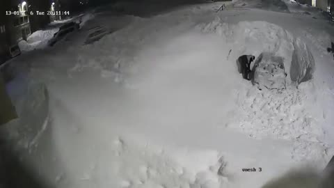 Time-lapse of the insane snow that fell in Kamchatka, Russia.