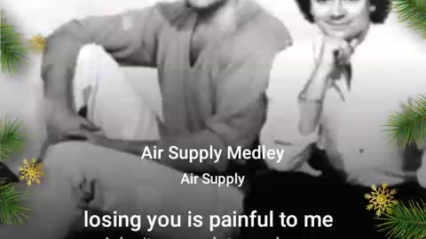 Air Supply Medley Ensemble 3 Songs