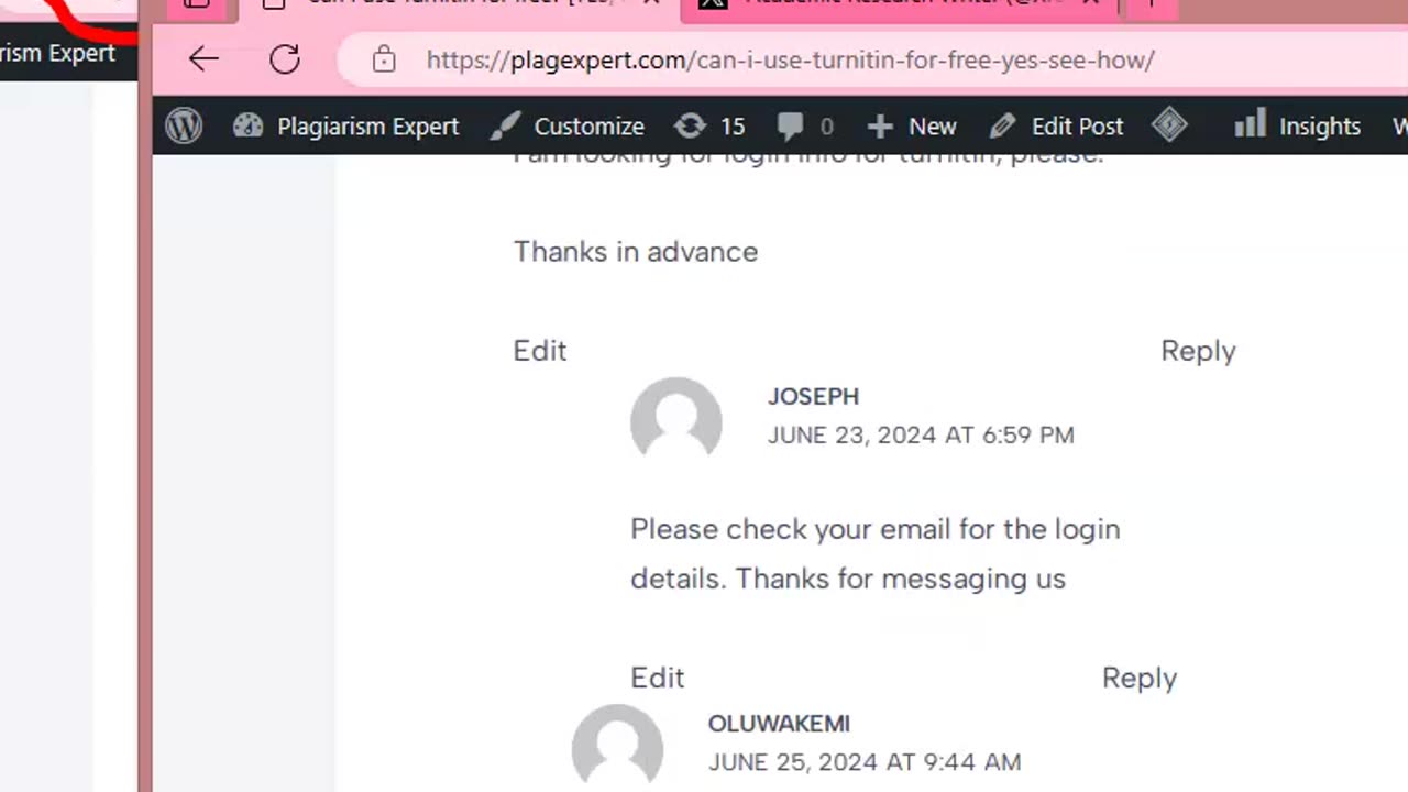 Can I use Turnitin for Free? Yes! See how