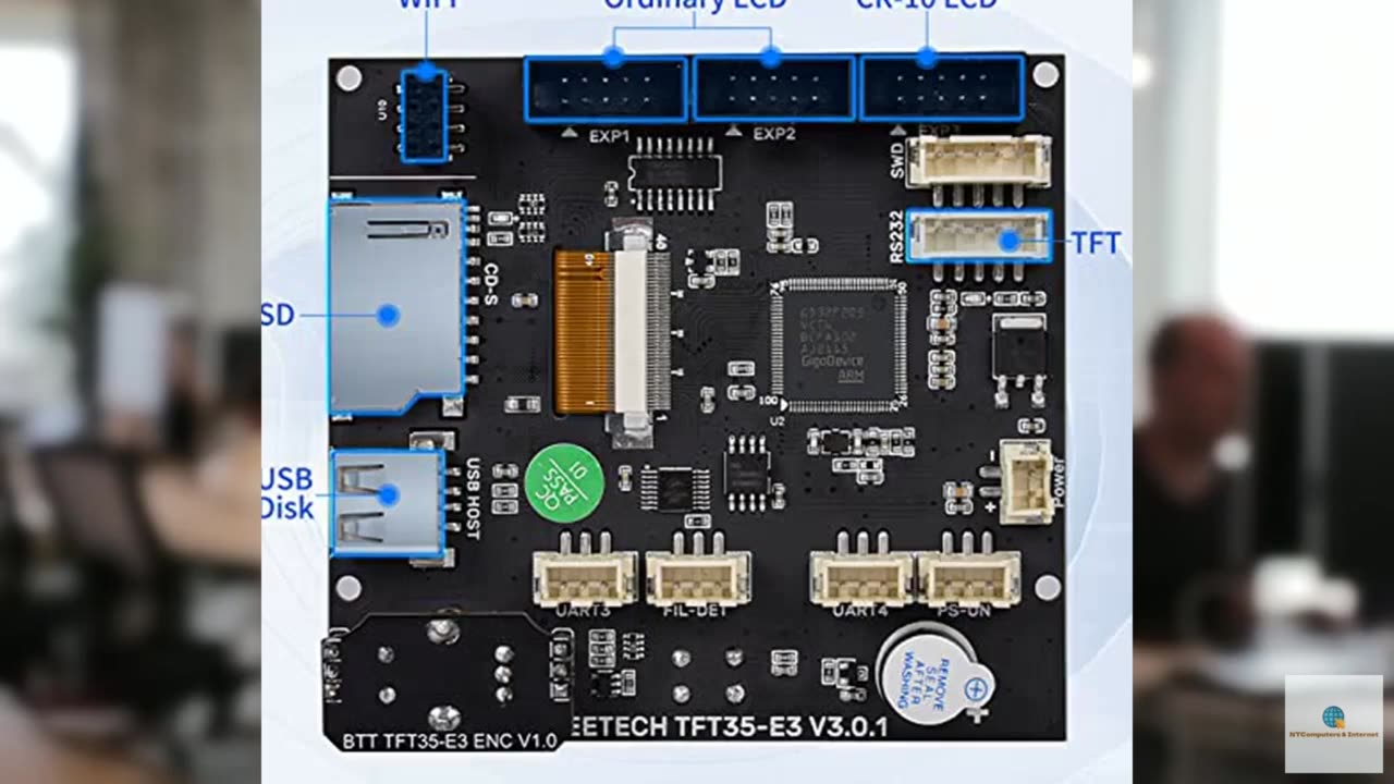 BIGTREETEHCH TFT35 E3 V3.0.1 Touch Screen Display with Two Working Modes Compati