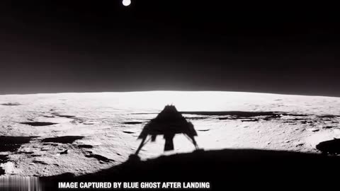 Firefly's Blue Ghost on moon seen by Lunar Reconnaissance Orbiter