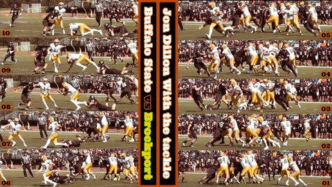 Prototype 294: Buffalo State's Jon Dillon with the tackle vs Brockport